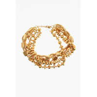 Coliere DSQUARED2 Golden Effect Kung-Fu Monkey Necklace