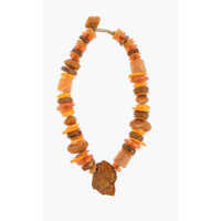 Coliere DSQUARED2 Multicolored Stone Maxi Necklace