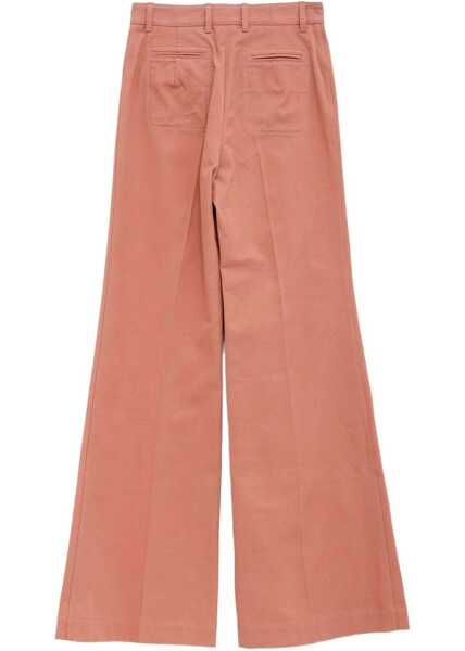 Pantaloni casual Chloe Flared Trousers PINK Femei (BM 18480784) 2