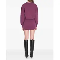 Imbracaminte THE ATTICO Dama - Rochii elegante THE ATTICO Mini Dress In Burgundy PURPLE Femei (BM 18480790) - B-mall.ro