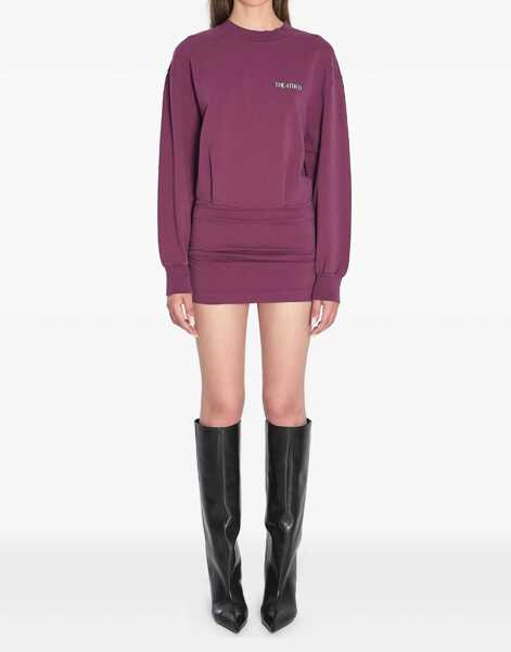 Rochii elegante THE ATTICO Mini Dress In Burgundy PURPLE Femei (BM 18480790) 1