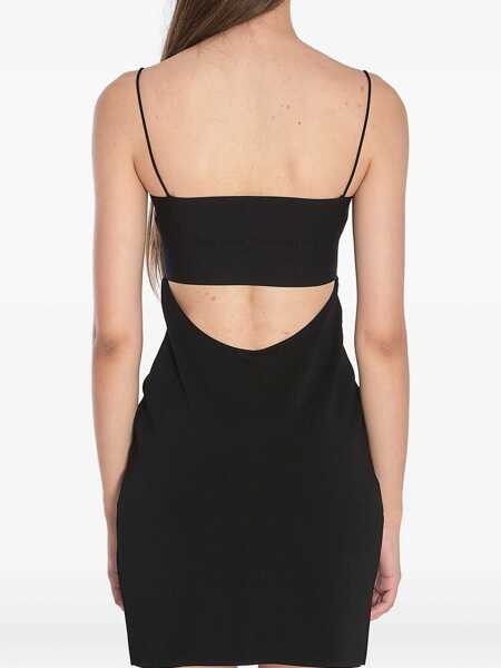 Rochii elegante Alexander Wang Mini Slip Dress BLACK Femei (BM 18480793) 4