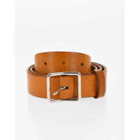 Curele Solid Color Leather Belt 30Mm Barbati
