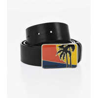 Curele DSQUARED2 Leather Aloha Spirit Belt With Enamelled Buckle 35Mm