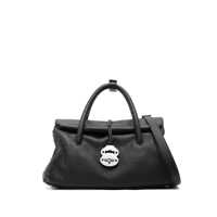 Genti de mana Zanellato Dotta Leather Handbag Femei