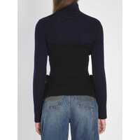 Imbracaminte Dama pagina 626 - Pulovere Jean Paul Gaultier Ribbed Knit Pullover Black Femei (BM 18481905) - B-mall.ro