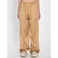 Pantaloni casual Satin Trousers Femei