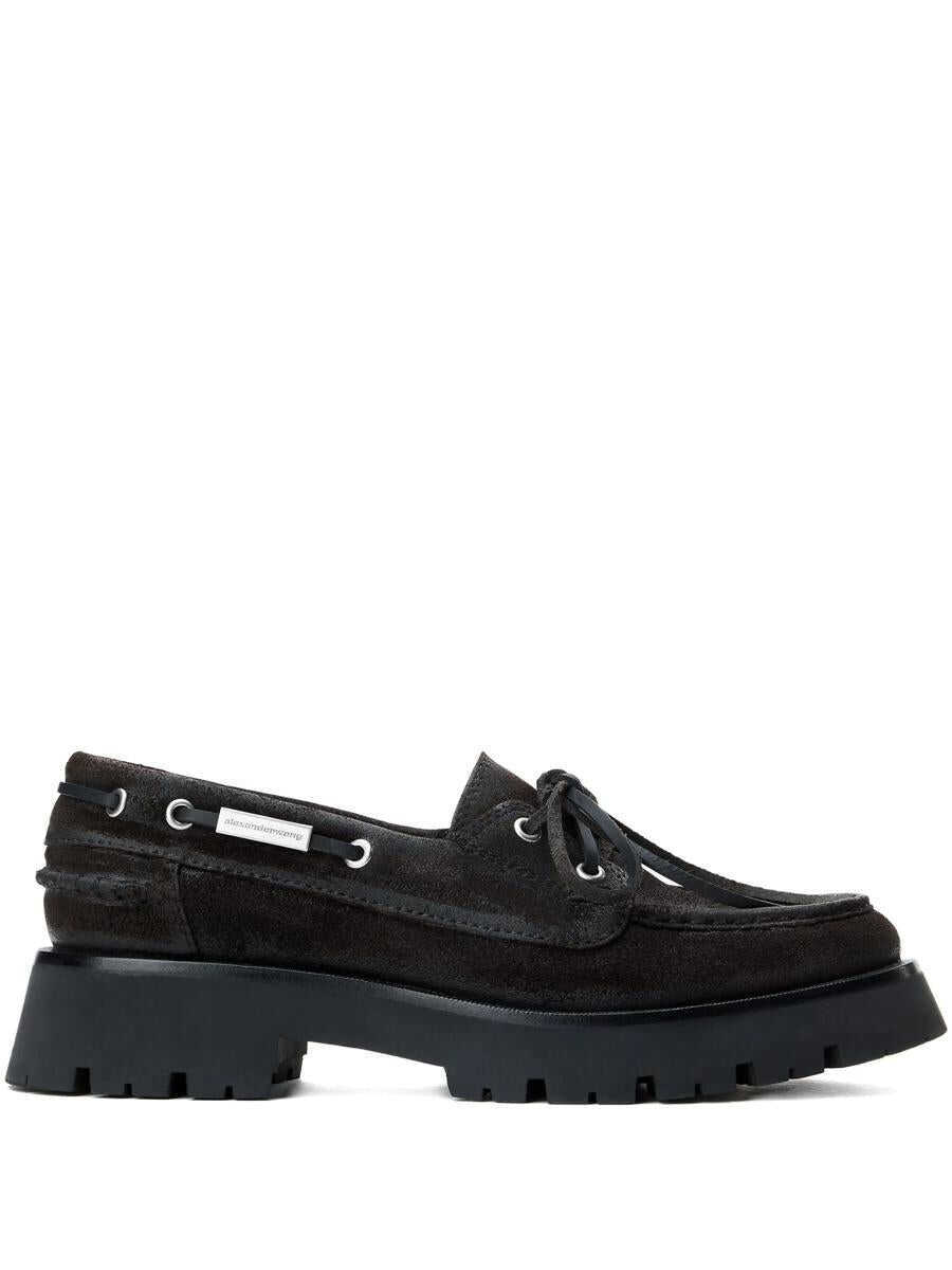 Pantofi de navigatie Alexander Wang Alexander Wang Carson Boat Shoe Shoes BROWN Femei (BM 18482553) 1