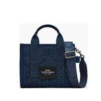 Genti de mana Marc Jacobs Cotton Tote Bag In Blue Femei