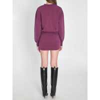 Imbracaminte Dama pagina 333 - Rochii THE ATTICO Mini Dress In Burgundy PURPLE Femei (BM 18482835) - B-mall.ro