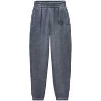 Pantaloni de trening Alexander Wang Gray Sweatpants With Logo Femei