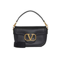 Genti de umar Valentino Garavani Alltime Leather Shoulder Bag Femei