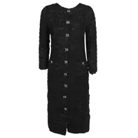 Rochii Balenciaga Wool Midi Buttoned Dress Femei