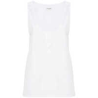 Topuri Saint Laurent Saint Laurent Cotton Poplin Top