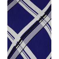 Imbracaminte Dama pagina 258 - Rochii Burberry Burberry Check Motif Silk Dress BLUE Femei (BM 18483639) - B-mall.ro