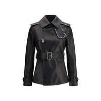 Geci Burberry Leather Jackets Femei
