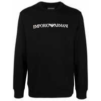 Pulovere Emporio Armani Logo Cotton Sweatshirt Barbati