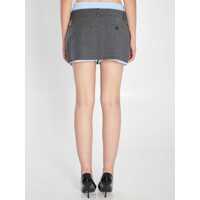 Imbracaminte Dama pagina 330 - Fuste Alexander Wang Wool Blend Miniskirt GREY Femei (BM 18483996) - B-mall.ro