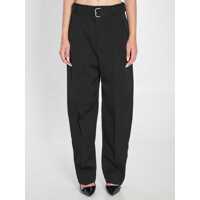 Pantaloni casual Trousers In Wool Femei