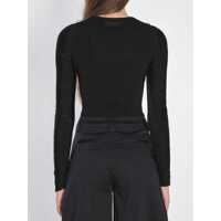 Imbracaminte Dama pagina 626 - Pulovere THE ATTICO Black Sweater Black Femei (BM 18484098) - B-mall.ro
