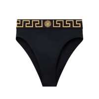 Costume de baie Versace Greca High Waist Bikini Bottom Femei