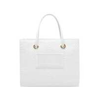 Genti de mana Elisabetta Franchi Jacquard Raffia Tote Femei