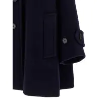Imbracaminte Dama pagina 614 - Paltoane Chloe Chlo Double Breasted Wool Coat BLUE Femei (BM 18484860) - B-mall.ro