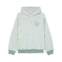 Bluze de trening Emporio Armani Logo Organic Cotton Hoodie Barbati