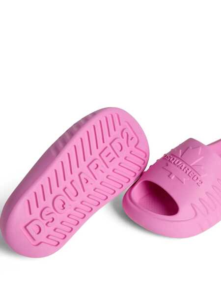 Sandale DSQUARED2 DSQUARED2 Rubber Slides PINK Femei (BM 18485418) 5