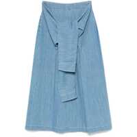 Fuste Fabiana Filippi Cotton Long Skirt Femei
