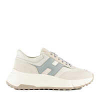 Sneakers Hogan Hi-Fi Sneakers Ivory And Light Blue Femei