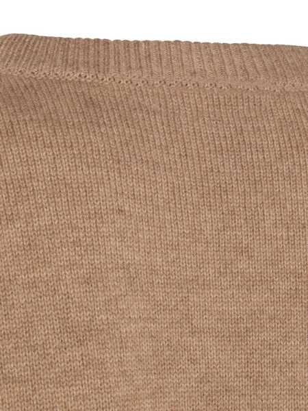 Pulovere Brunello Cucinelli Brunello Cucinelli Monile Sweater Beige Femei (BM 18486390) 3