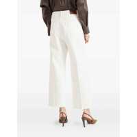 Blugi Brunello Cucinelli Dama - Blugi Brunello Cucinelli Brunello Cucinelli Contemporary Square Jeans WHITE Femei (BM 18486402) - B-mall.ro