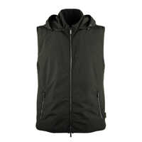 Geci Moorer Green Luis Hooded Vest Barbati