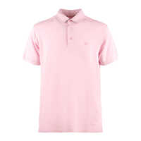 Tricouri Polo Etro Pink Cotton Polo Shirt With Pegasus Barbati