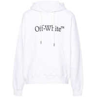 Bluze de trening Off-White White Cotton Hoodie Barbati