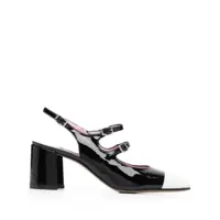 Pantofi cu toc Carel Paris Papaya Patent Leather Slingback Pumps Femei