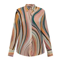 Camasi Ps Paul Smith Silk Blend Printed Shirt Femei