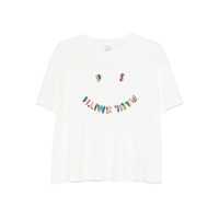 Tricouri Ps Paul Smith Ps Happy Cotton T-Shirt Femei