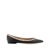 Balerini Valentino Garavani Rockstud Leather Ballet Flats Femei