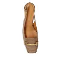 Pantofi cu toc TOD'S Dama - Pantofi cu toc TODS TodS Suede Leather Slingback Pumps MARRONE CHIARO Femei (BM 18488538) - B-mall.ro