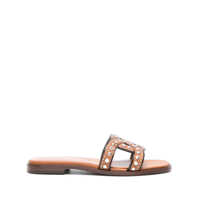 Sandale Tod'S Leather Flat Sandals Femei