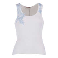 Topuri TOP WITH INSERT Femei