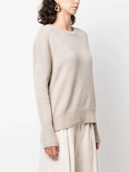 Pulovere casual Lisa Yang Knitwear Beige Femei (BM 18488763) 3