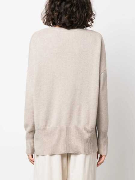 Pulovere casual Lisa Yang Knitwear Beige Femei (BM 18488763) 4