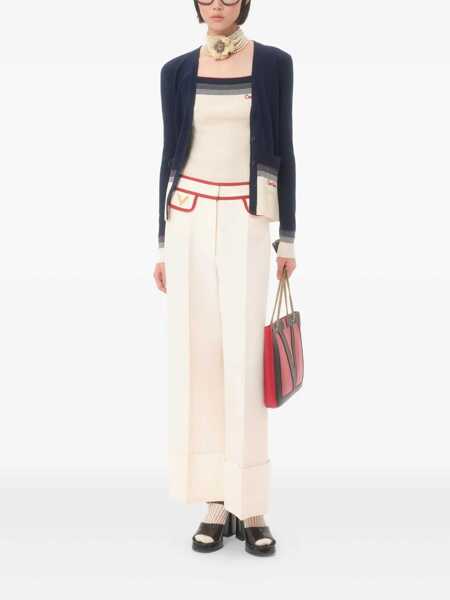 Cardigane Valentino Garavani Virgin wool cardigan Blue Femei (BM 18488907) 2