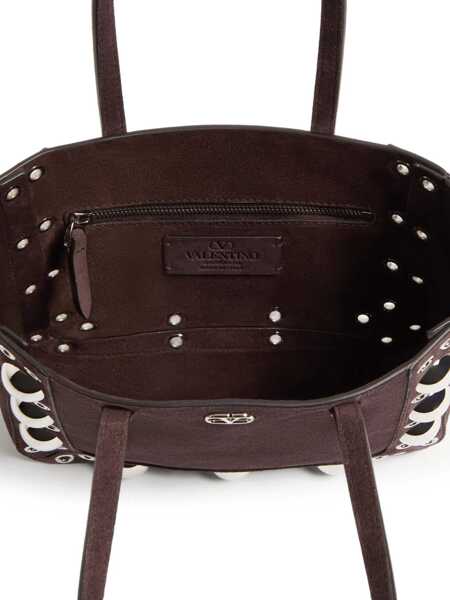 Genti de umar Valentino Garavani Nellcte suede shoulder bag Brown Femei (BM 18488913) 5