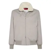 Bomber jacket Cashmere beave bomber jacket Barbati