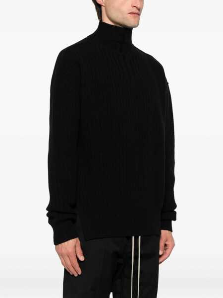 Pulovere Rick Owens Turtleneck sweater Black Barbati (BM 18489075) 3