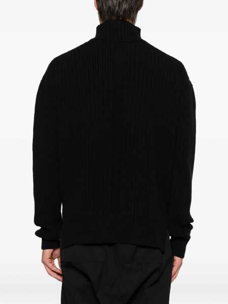 Pulovere Rick Owens Turtleneck sweater Black Barbati (BM 18489075) 4